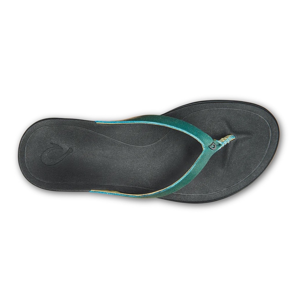 Olukai ho'opio leather flip flop